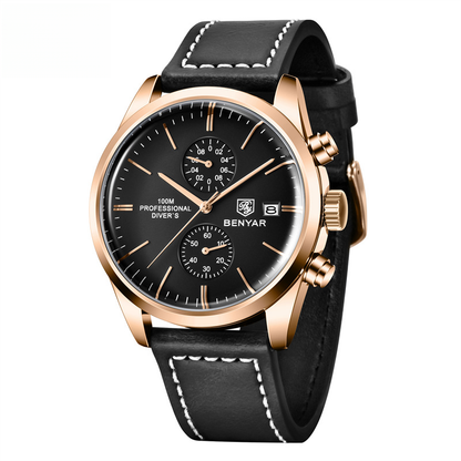 BENYAR 5187 Multifunctional Quartz Men's Watch