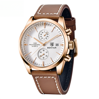 BENYAR 5187 Multifunctional Quartz Men's Watch
