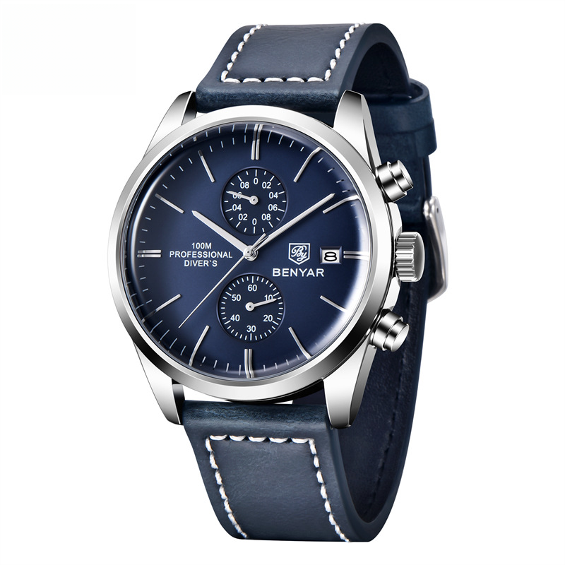 BENYAR 5187 Multifunctional Quartz Men's Watch